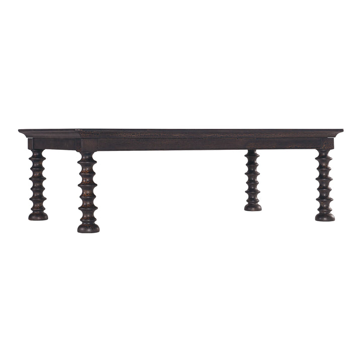 Big Sky Turned Leg Cocktail Table