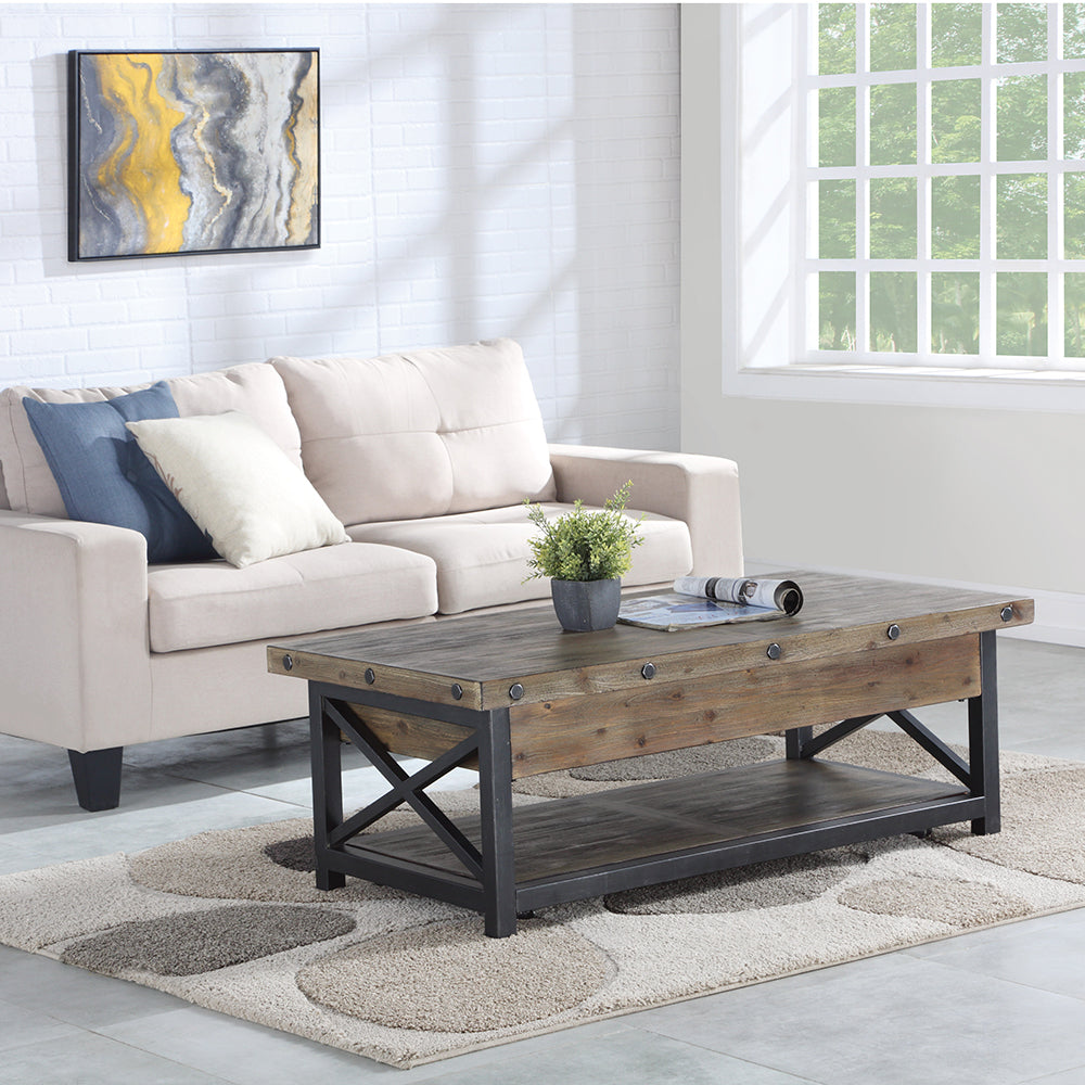 Carpenter Lift-Top Coffee Table Living Room Flexsteel   