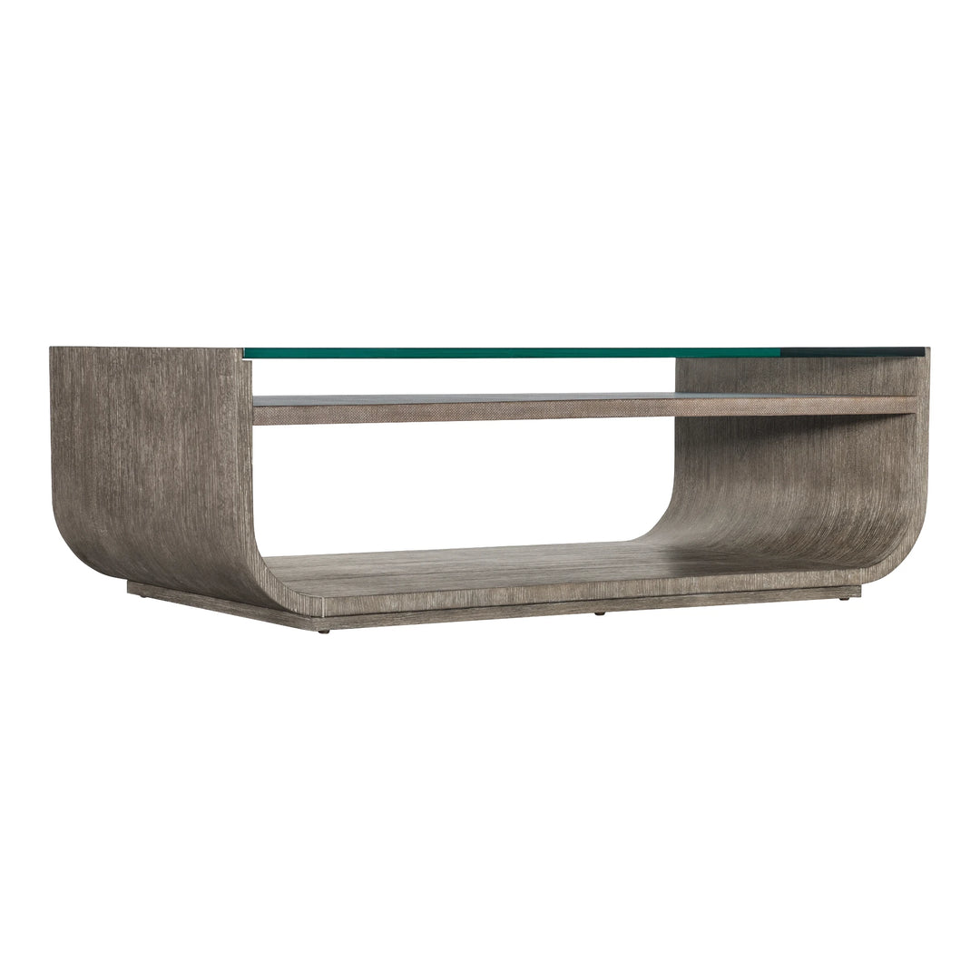 Modern Mood Rectangular Cocktail Table Living Room Hooker Furniture