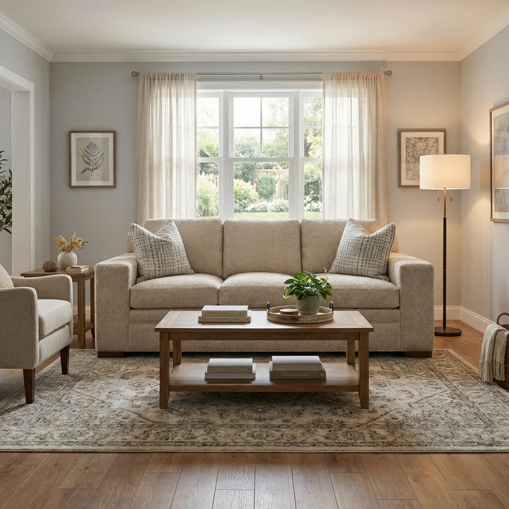 7000 Series Mid-Size Sofa Living Room Stickley