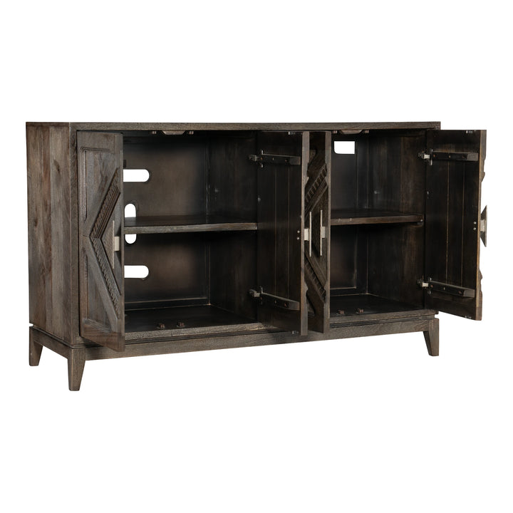 Commerce & Market Carved Accent Chest