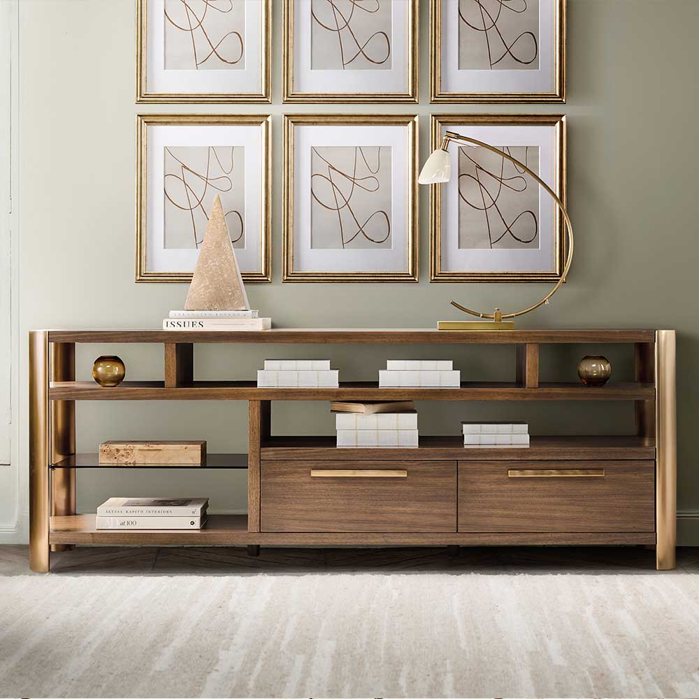 Eleana Entertainment Console Living Room Hooker Furniture