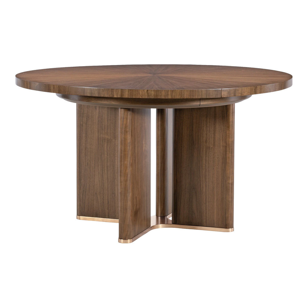 Eleana Round Dining Table with One 20-inch Leaf Dining Room Hooker Furniture