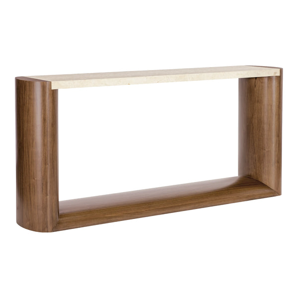 Eleana Console Table with Marble Top