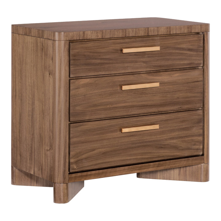 Eleana Three Drawer Nightstand with Charging Station Bedroom Hooker Furniture