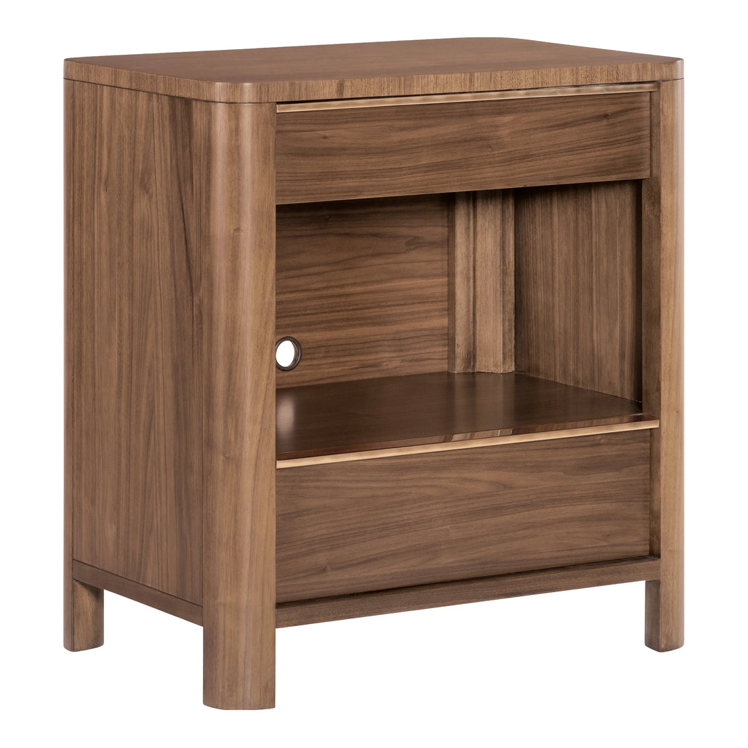 Eleana Two Drawer Nightstand Bedroom Hooker Furniture