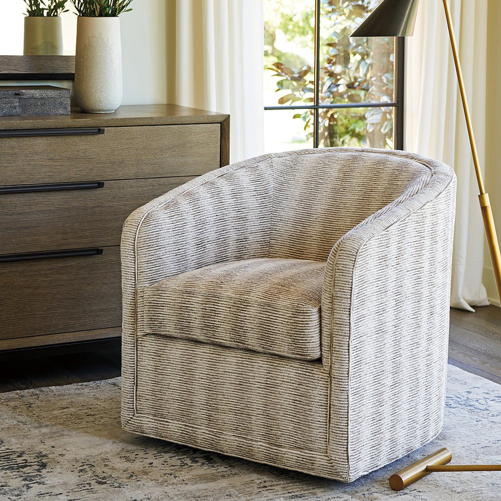 Zanzibar Colton Swivel Chair Living Room Lexington   