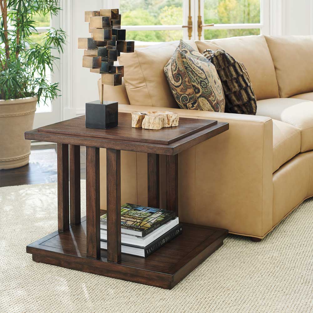 Silverado Alvarado Rectangular End Table Living Room Lexington