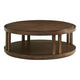 Silverado Stinson Round Cocktail Table Living Room Lexington