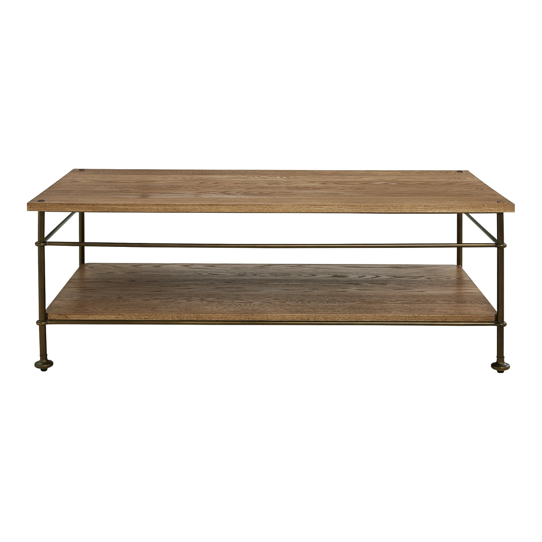 St. Lawrence Metal Cocktail Table Living Room Stickley