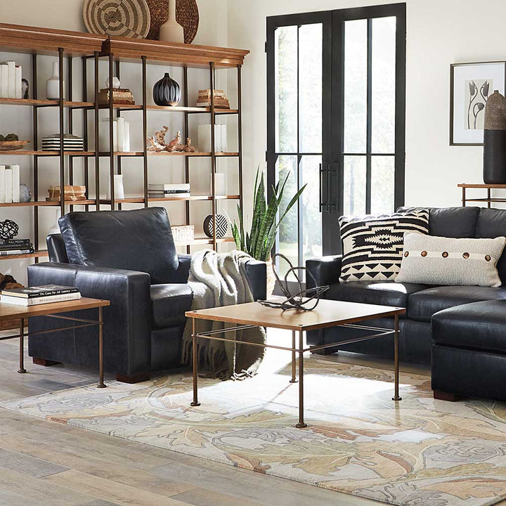 St. Lawrence Metal End Table Living Room Stickley