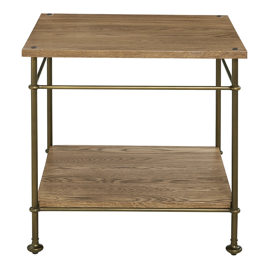 St. Lawrence Metal End Table Living Room Stickley