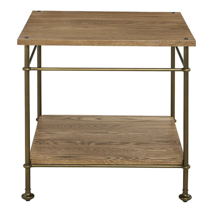 St. Lawrence Metal End Table Living Room Stickley