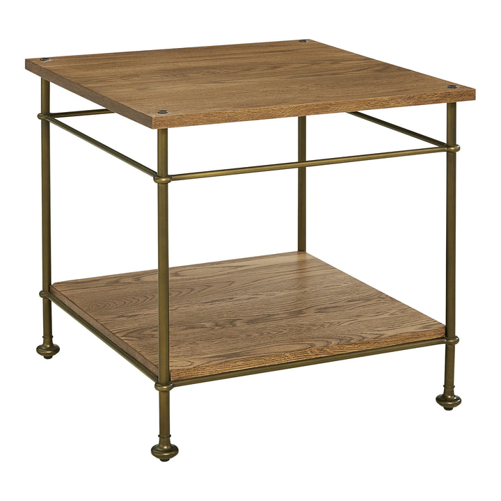 St. Lawrence Metal End Table Living Room Stickley