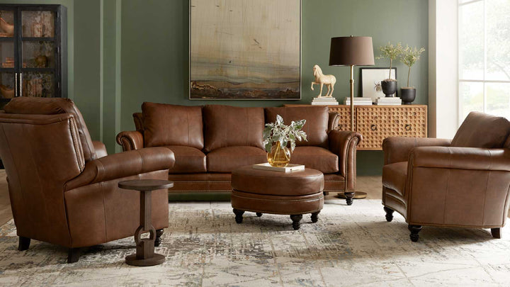 Richardson Stationary Sofa Living Room Bradington-Young