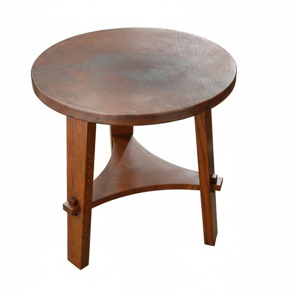 Mission Copper Top Side Table