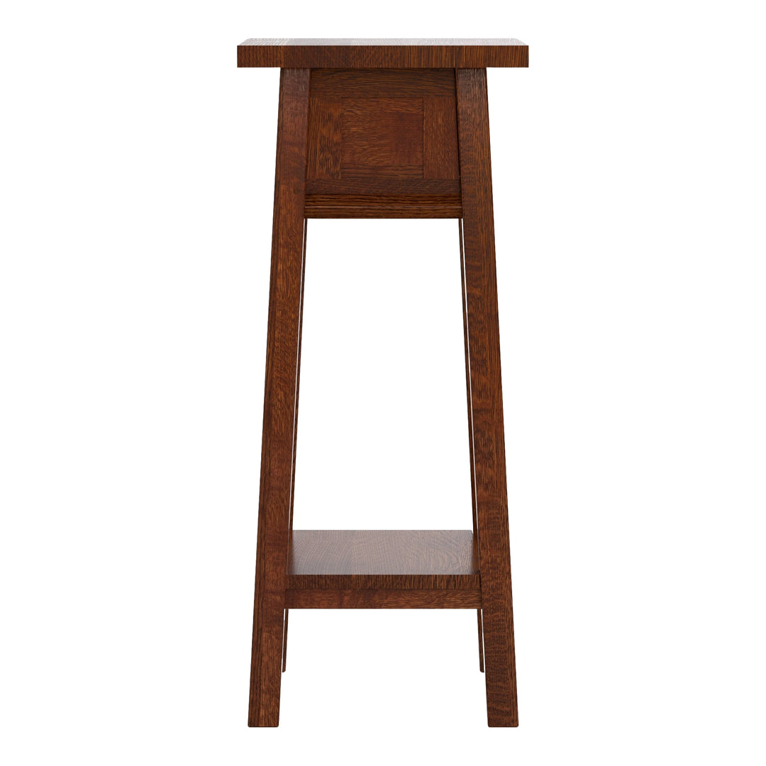 Floral Tile 30-inch Plant Stand Living Room Stickley