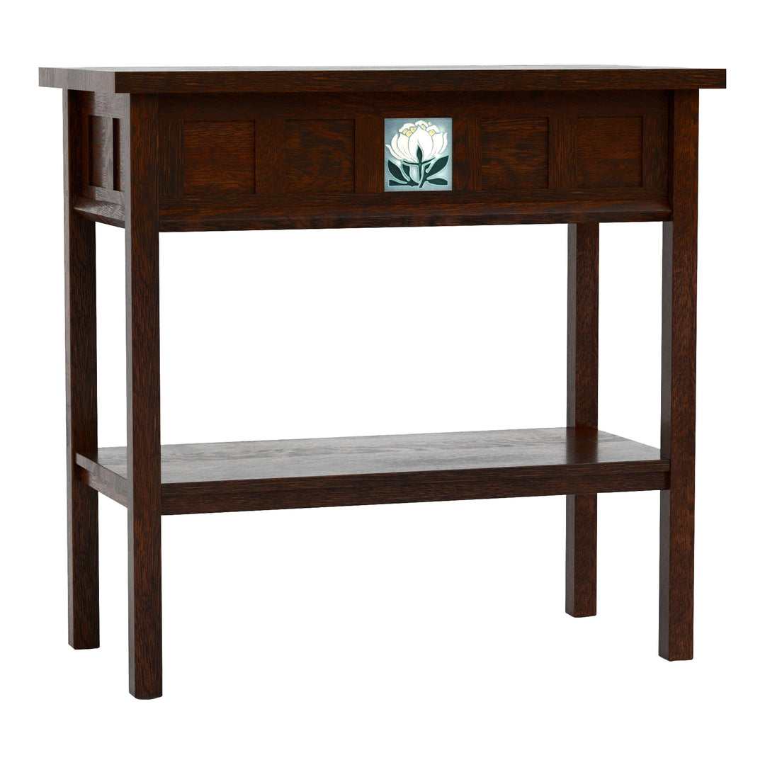 Floral Tile Console Living Room Stickley