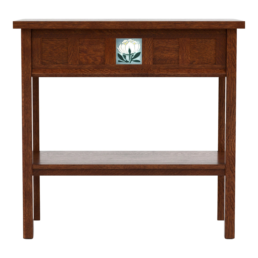 Floral Tile Console Living Room Stickley