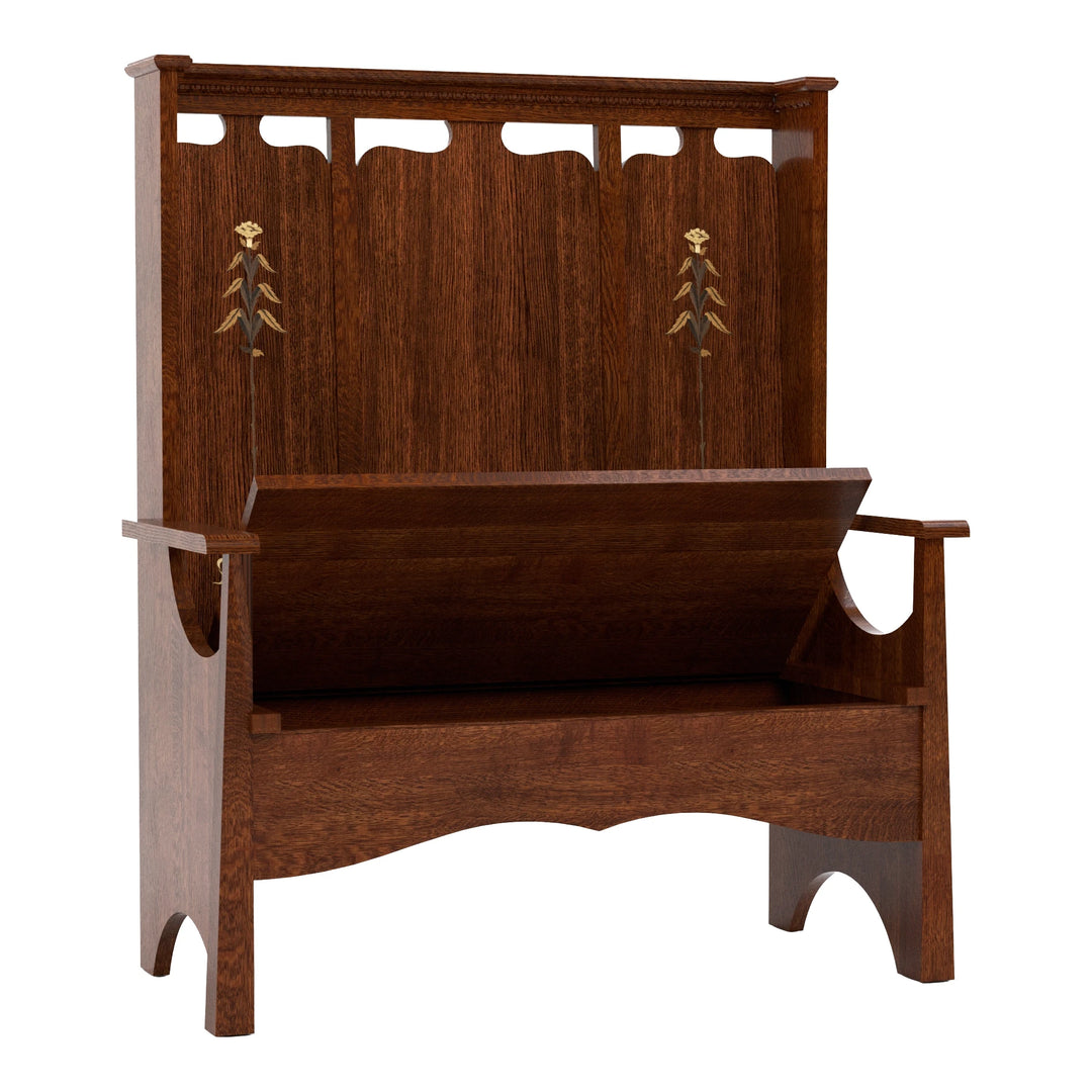 125th Anniversary Fireside Bench Living Room Stickley