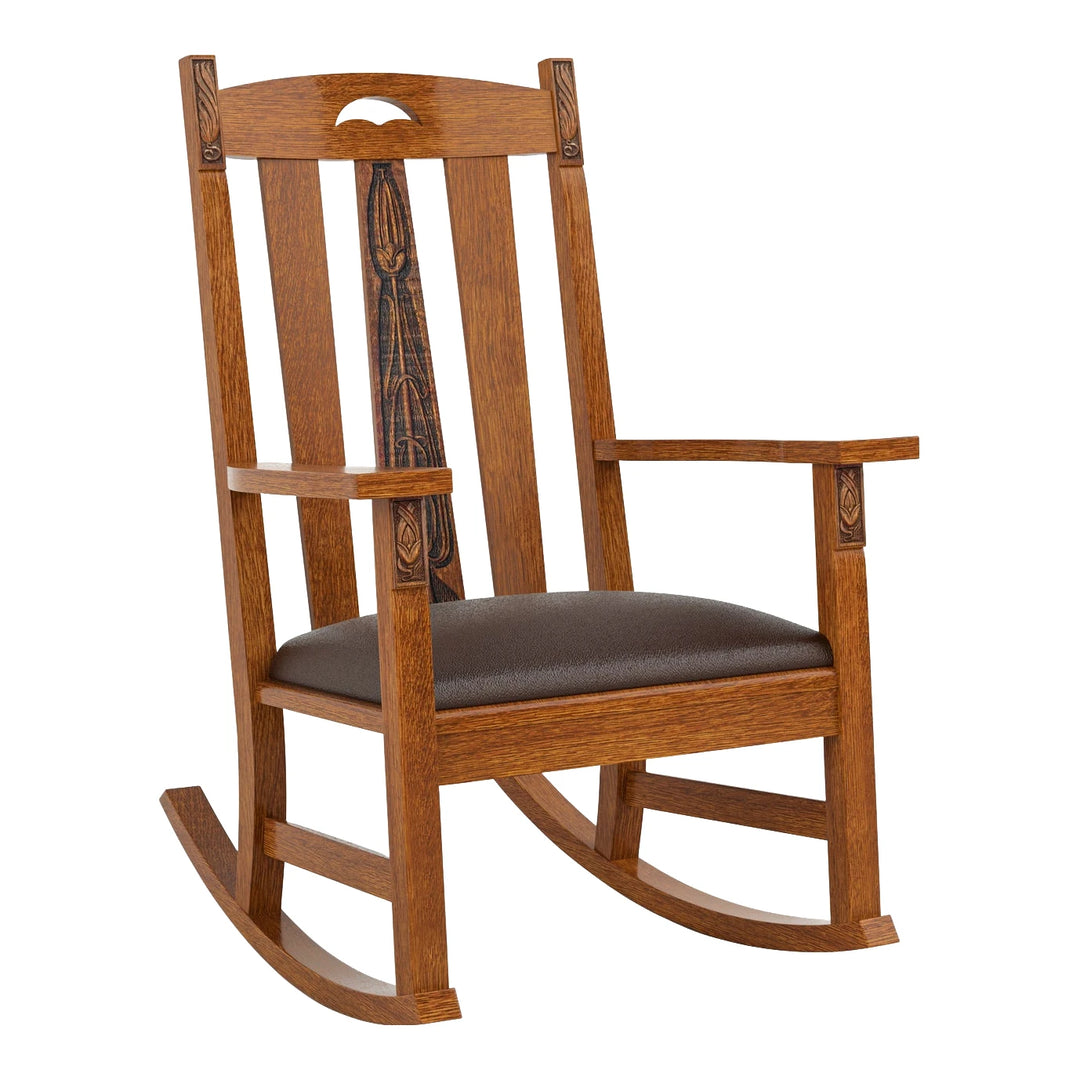 2026 Collector Edition LaSalle Rocker with Plaque Living Room Stickley Aurora Colman Boot