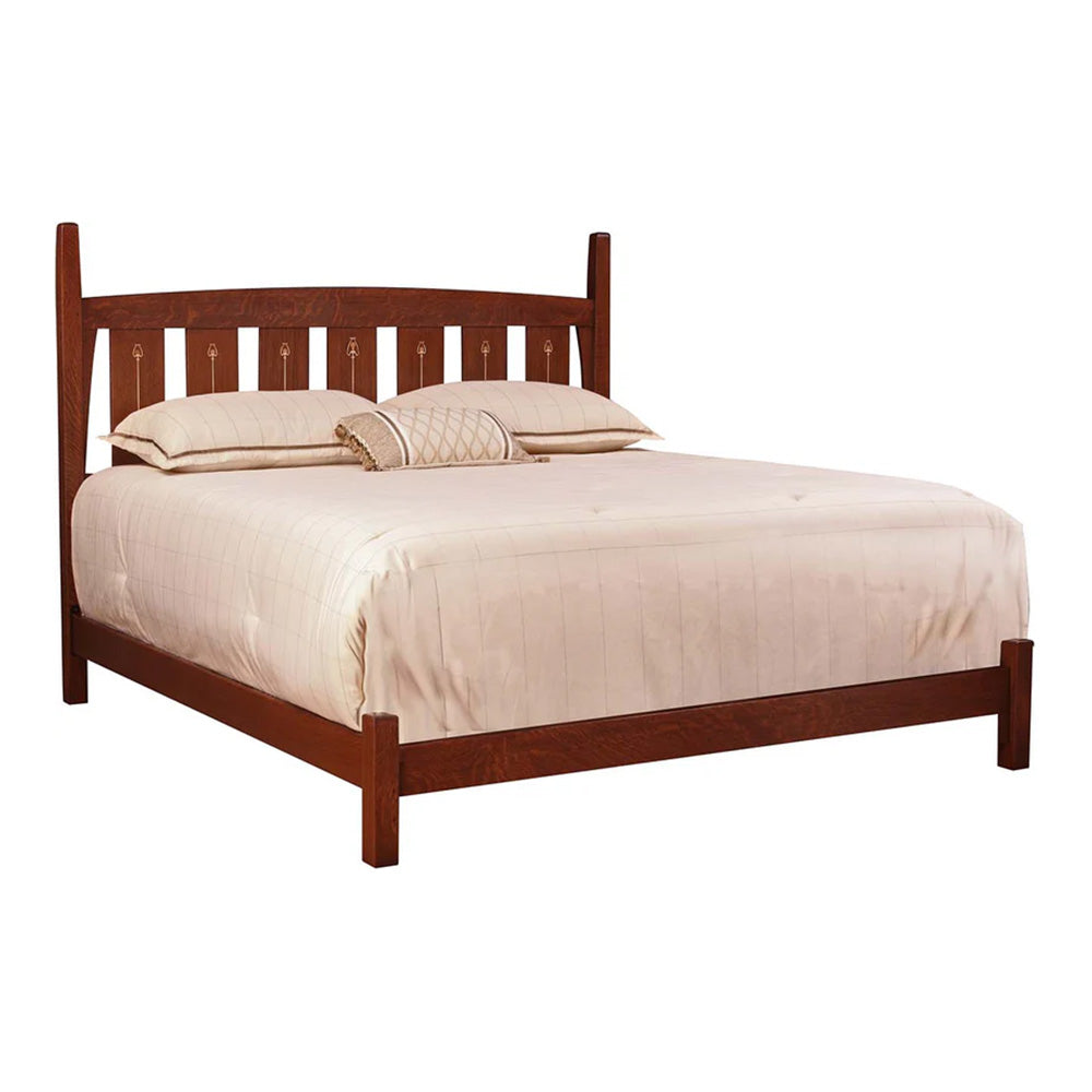 Harvey Ellis Bed Bedroom Stickley Queen Low 077 Manlius