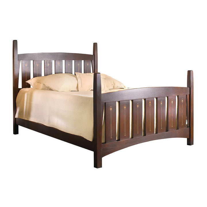 Harvey Ellis Bed Bedroom Stickley Queen Tall 031 Centennial