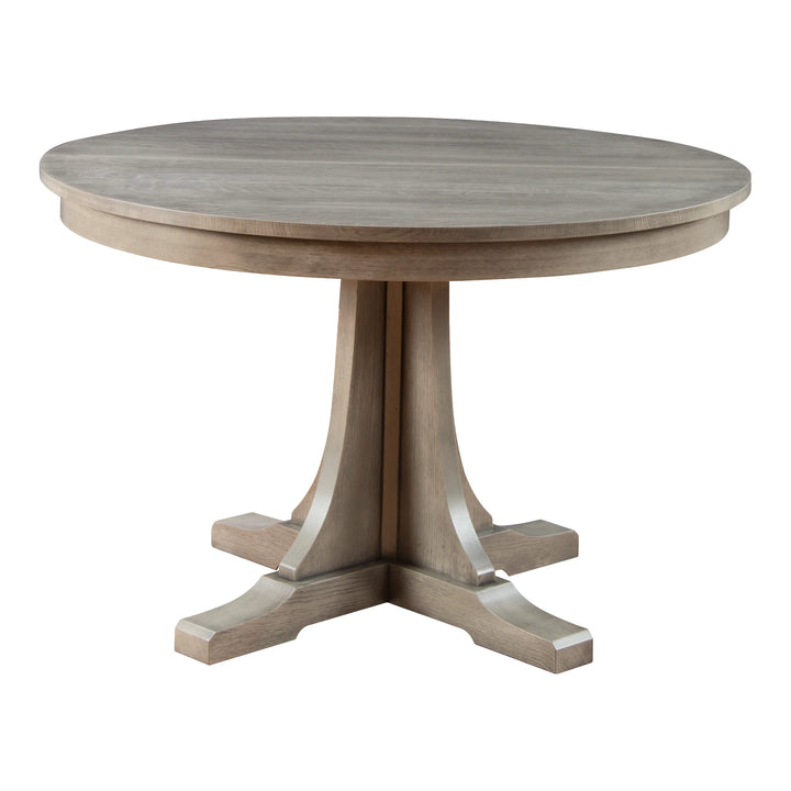 Mission Round Pedestal Dining Table