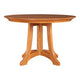 Highlands Round Dining Table Dining Room Stickley 46" Diameter Central Valley Cherry
