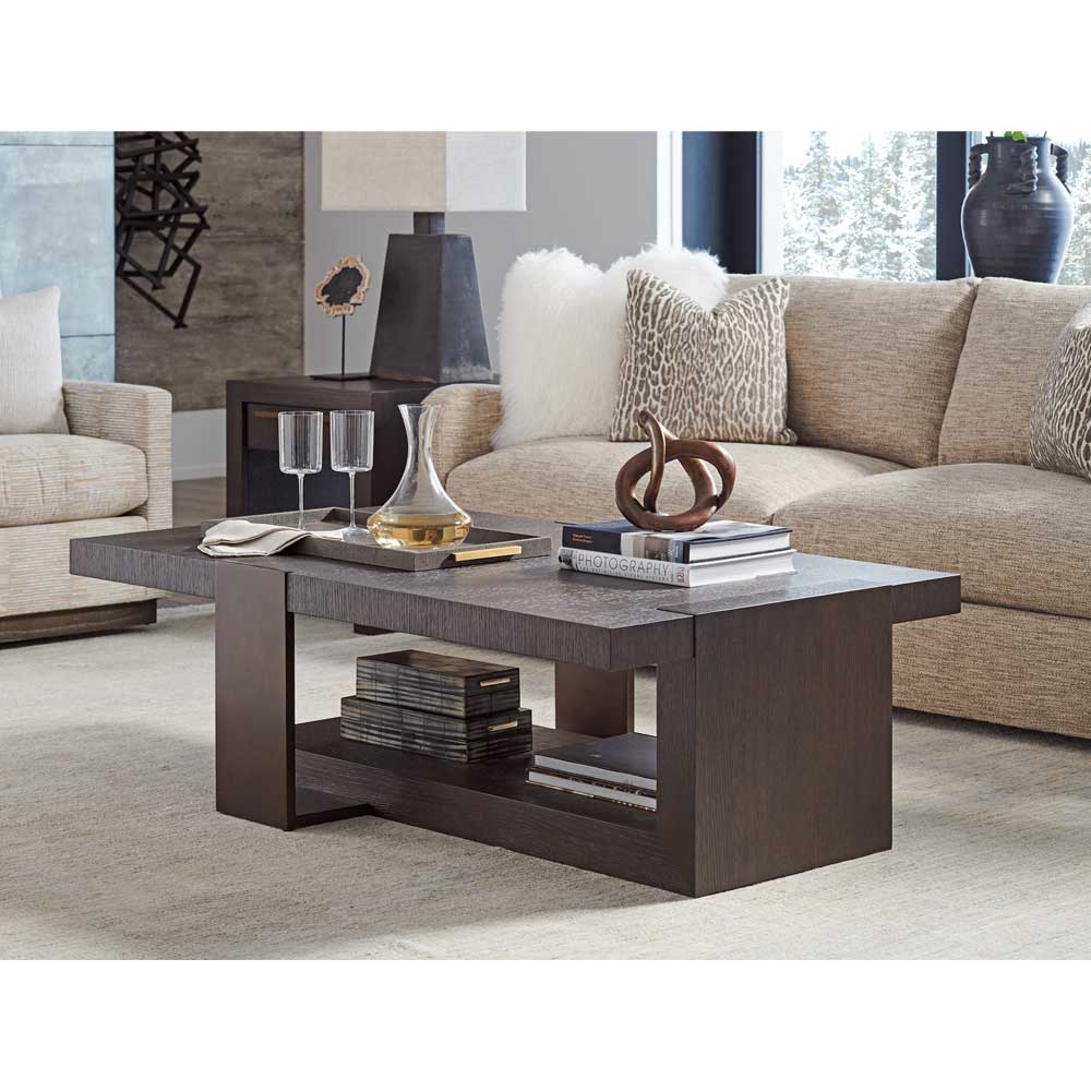 Park City Quarry Cocktail Table Living Room Barclay Butera