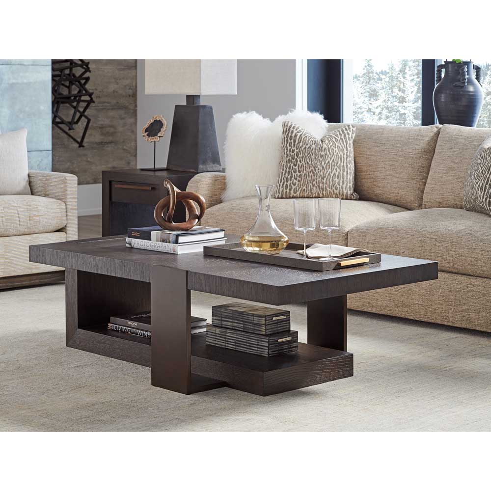 Park City Quarry Cocktail Table Living Room Barclay Butera