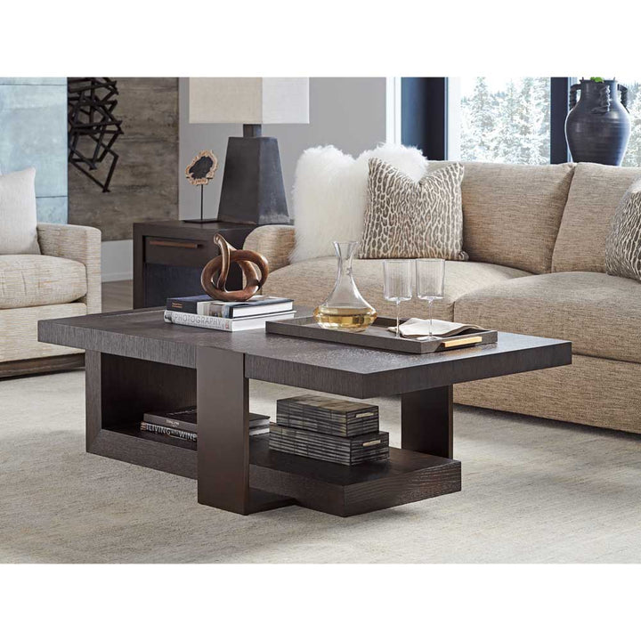 Park City Quarry Cocktail Table Living Room Barclay Butera