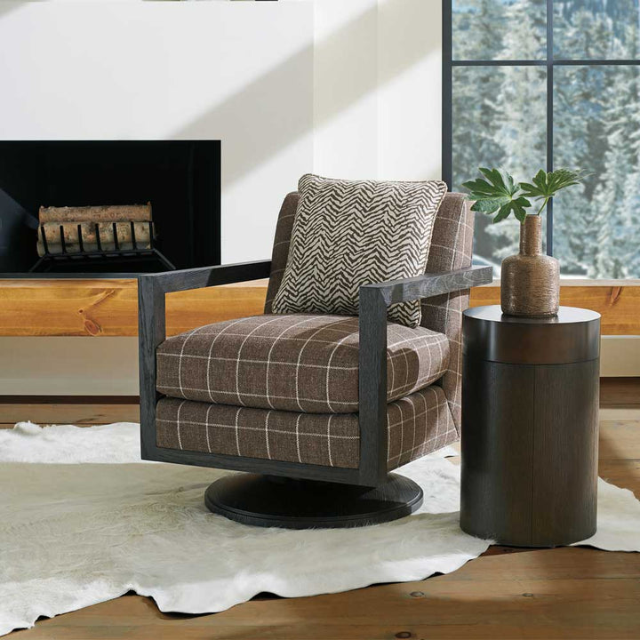 Park City Black Diamond End Table Living Room Barclay Butera
