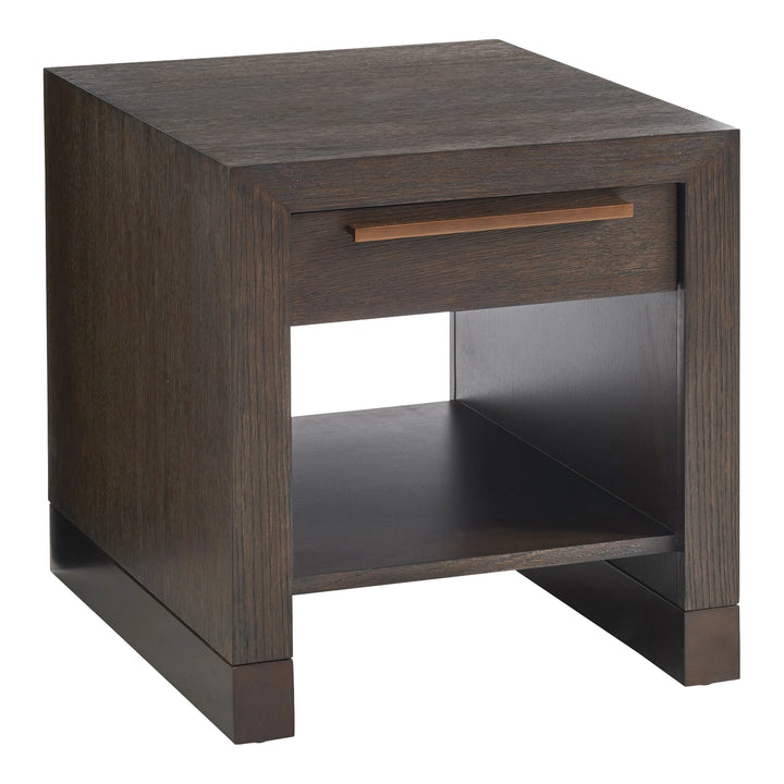 Park City Heber Drawer End Table Living Room Barclay Butera