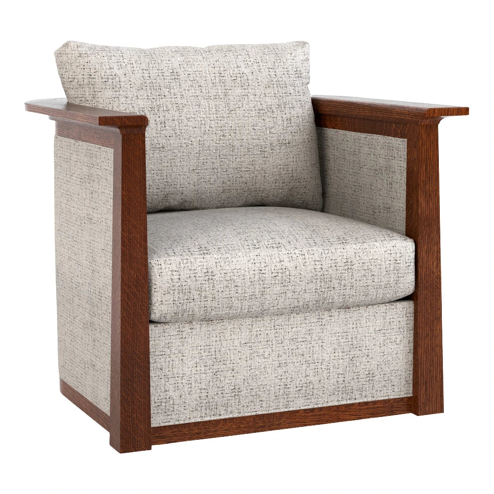 Park Slope Swivel Chair Living Room Stickley Fabric Onondaga
