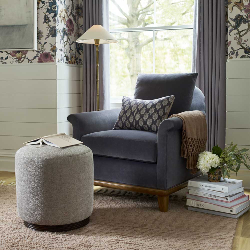 Martine Gumdrop Stool Living Room Stickley