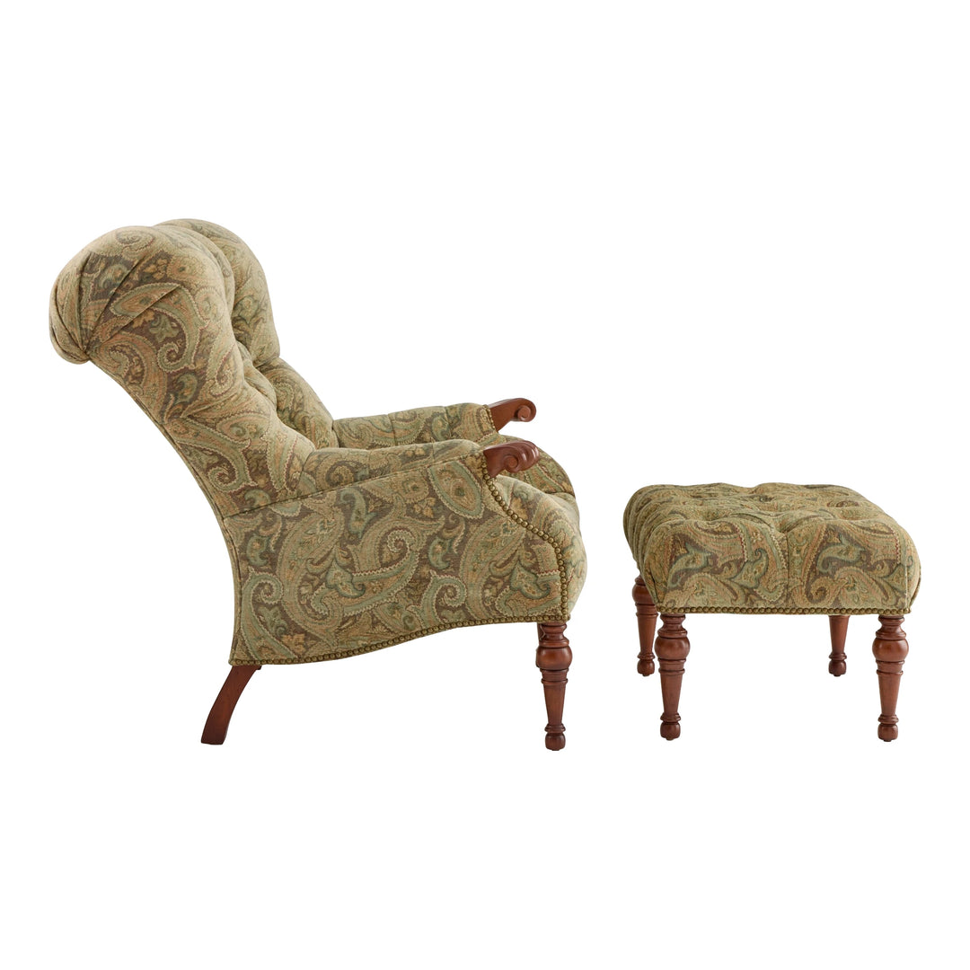 Leopold's Chair & Ottoman Living Room Stickley
