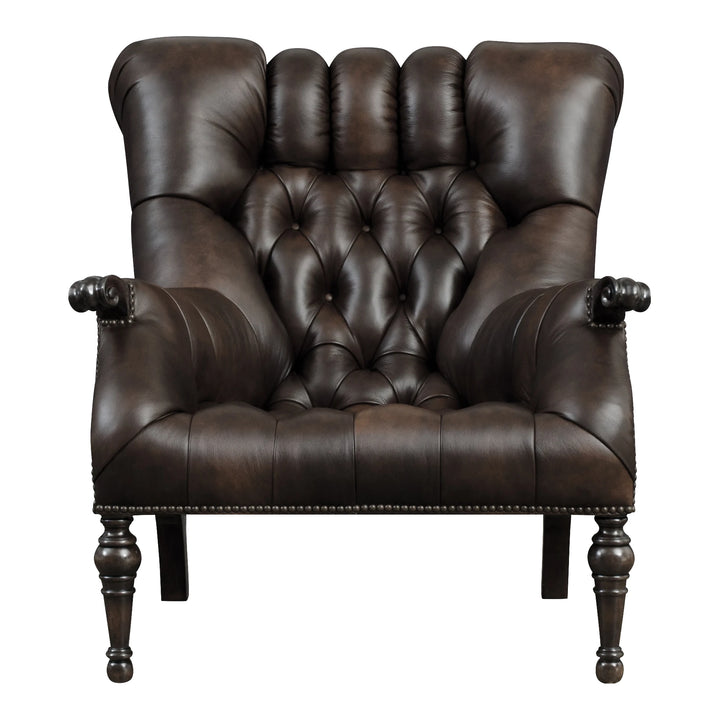 Leopold's Chair & Ottoman Living Room Stickley