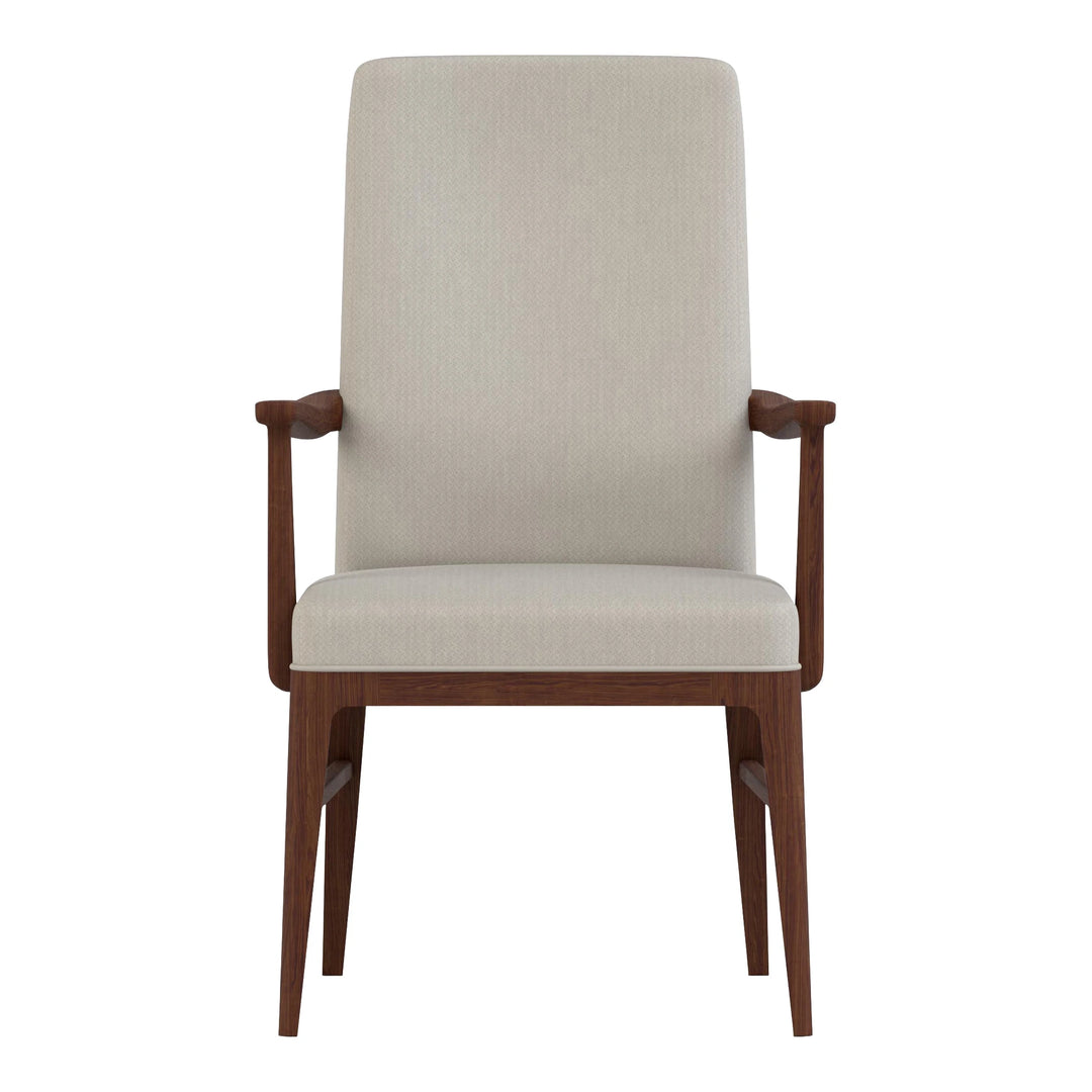 Walnut Grove Tall Upholstered Arm Chair Dining Room Stickley