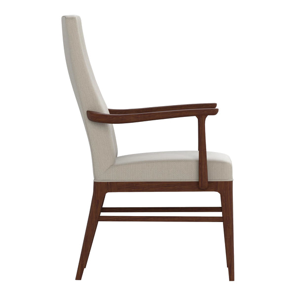 Walnut Grove Tall Upholstered Arm Chair
