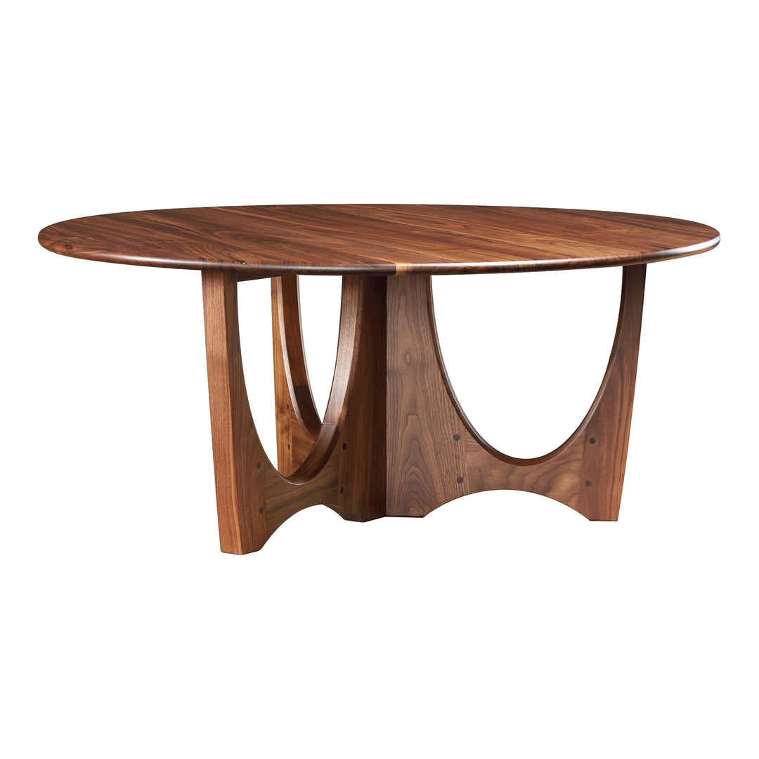 Walnut Grove Round Cocktail Table Living Room Stickley