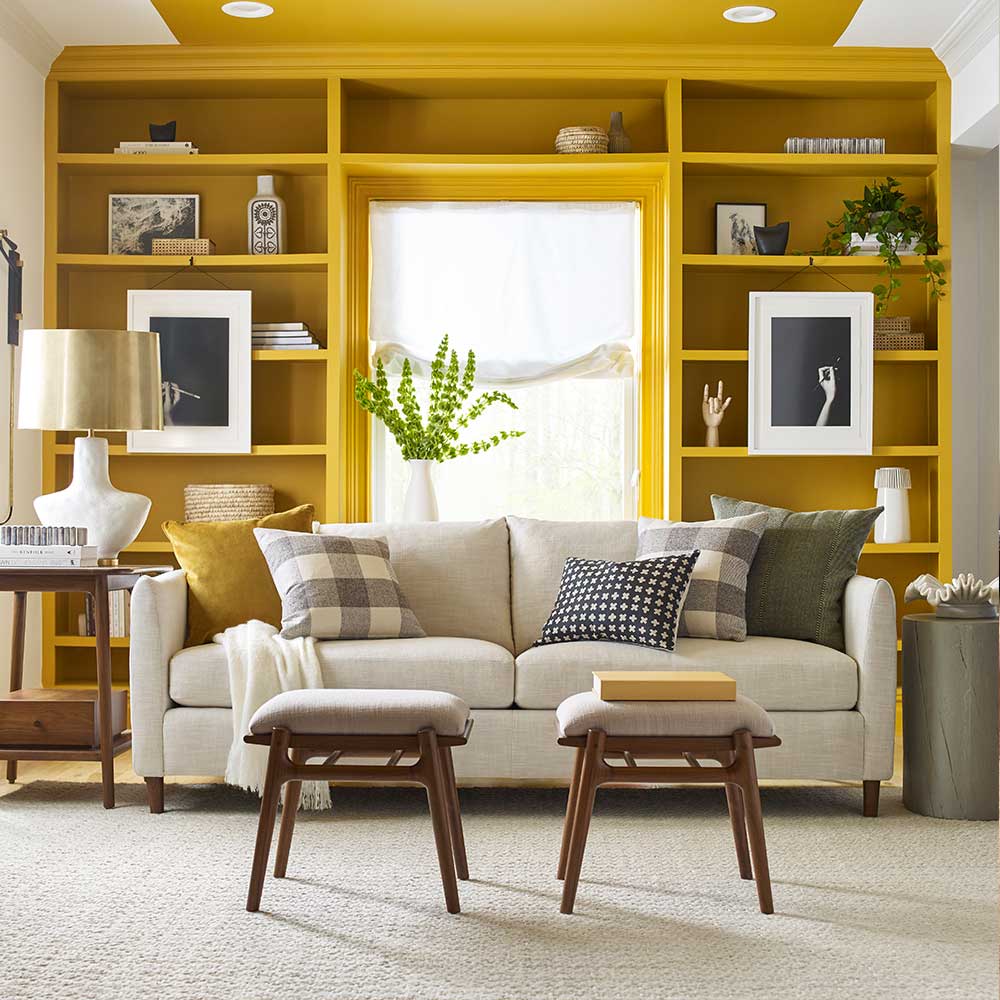 Walnut Grove Low Stool Living Room Stickley