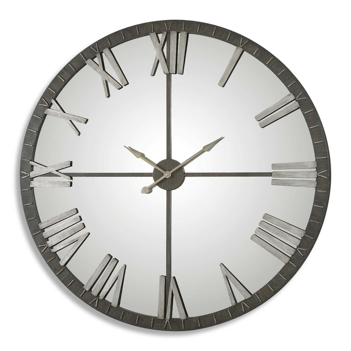 Amelie Large Bronze Wall Clock Accessories Uttermost