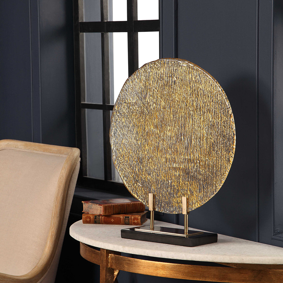 Layan Art Glass Charger Accessories Uttermost