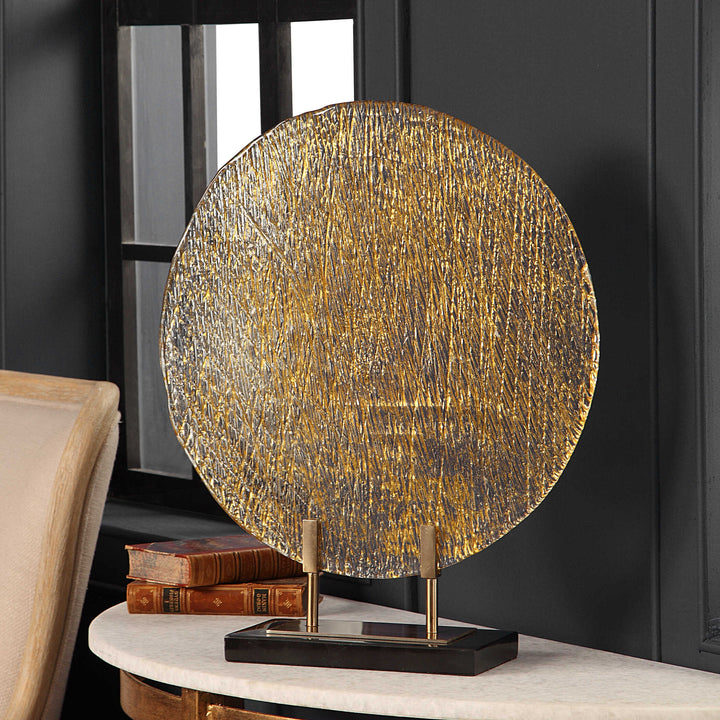 Layan Art Glass Charger Accessories Uttermost
