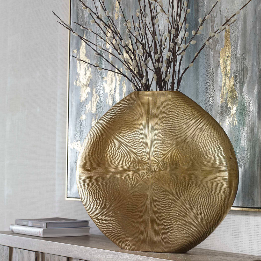 Gretchen Gold Vase Accessories Uttermost