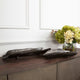 Caryn Nickel Trays Set of 2 Accessories Uttermost