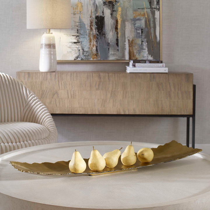 Camilla Gold Tray Accessories Uttermost