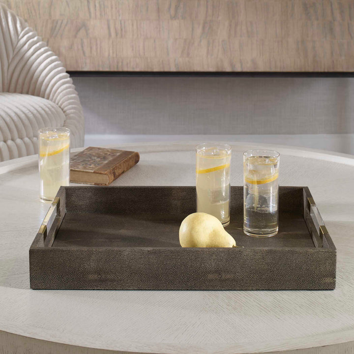 Wessex Gray Tray Accessories Uttermost