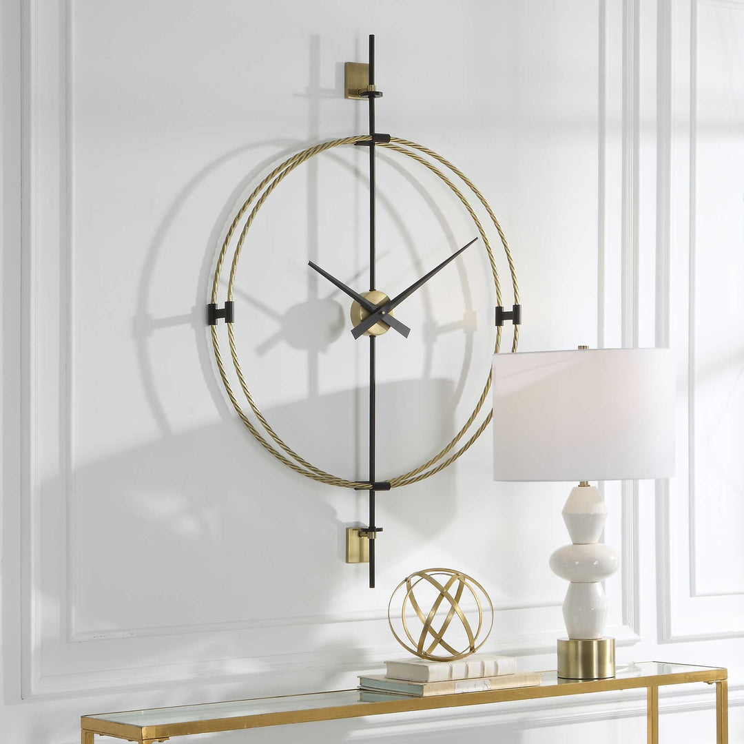 Time Flies Modern Wall Clock Accessories Uttermost